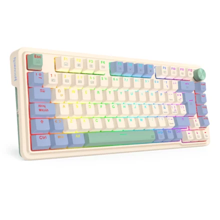 Teclado | Redragon | Ucal Pro K673CPG-RGB-PRO-SP | 75%, RGB y Bluetooth