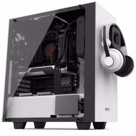 Auricular | NZXT Puck BA-PUCKR-W1 | soporte magnético y gestión de cable