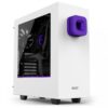 Soporte y organizador magnético | NZXT | Puck Purple | headsets y cables