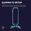Soporte para auriculares RGB | Trust | GXT 265 | 2 USB 2.0 y cable 150 cm - 6 Soporte para auriculares RGB | Trust | GXT 265 | 2 USB 2.0 y cable 150 cm