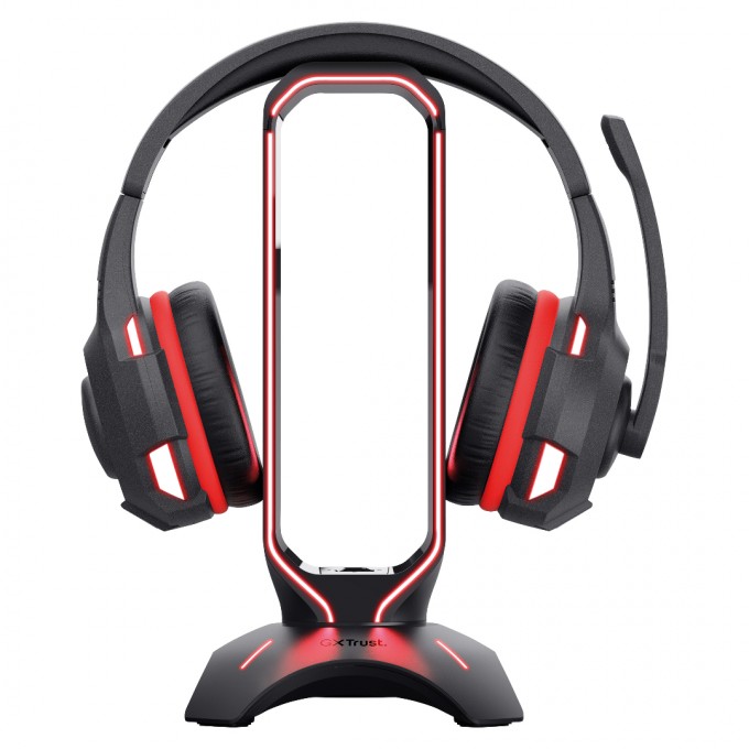 Soporte para auriculares RGB | Trust | GXT 265 | 2 USB 2.0 y cable 150 cm - 7 Soporte para auriculares RGB | Trust | GXT 265 | 2 USB 2.0 y cable 150 cm
