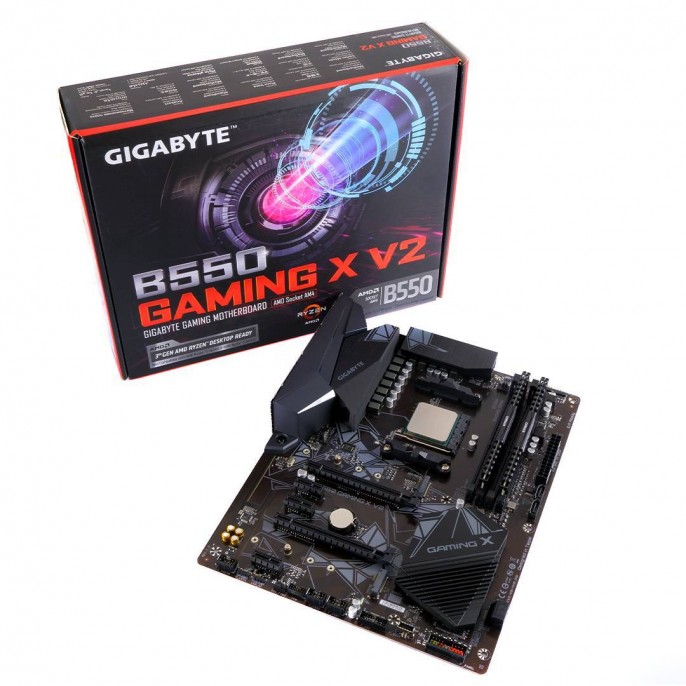 Motherboard | Gigabyte | B550 GAMING X V2 | AM4 ATX DDR4 B550 Motherboard | Gigabyte | B550 GAMING X V2 | AM4 ATX DDR4 B550