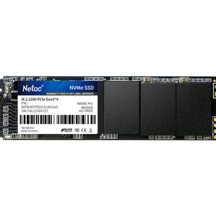 Disco SSD | Netac | NT01N930E-256G-E4X | 256GB M.2 NVMe PCIe Gen3 x4