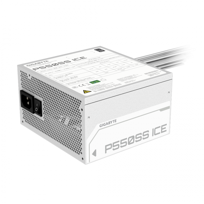 Fuente ATX | GIGABYTE | GP-P550SS ICE | 550W 80 PLUS Silver Blanca - 6 Fuente ATX | GIGABYTE | GP-P550SS ICE | 550W 80 PLUS Silver Blanca