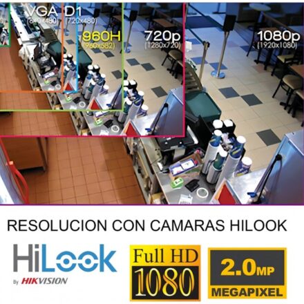 Cámara | Hikvision | THC-T110-P | 1 MP EXIR 4 en 1 interior