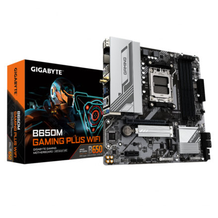 Motherboard | Gigabyte | B650M GAMING PLUS WIFI | AM5 DDR5 Wi‑Fi 6 mATX