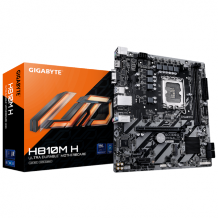 Motherboard | Gigabyte | H810M H | LGA1851 DDR5 Intel H810 Micro ATX Motherboard | Gigabyte | H810M H | LGA1851 DDR5 Intel H810 Micro ATX
