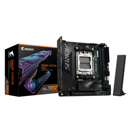 Motherboard | GIGABYTE | B850I AORUS PRO | AM5 DDR5 Mini-ITX Wi‑Fi 7