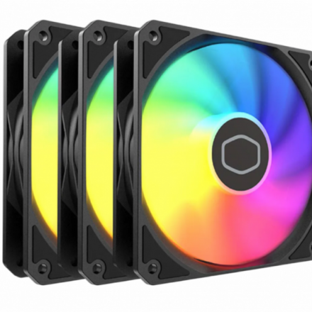 Ventiladores para gabinete | Cooler Master | MF120 Lite ARGB 3 Pack | 120 mm