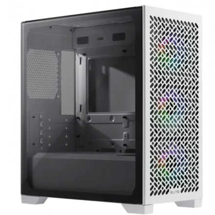 Gabinete | Cooler Master | Elite 302 White | Mini Tower ARGB USB-C