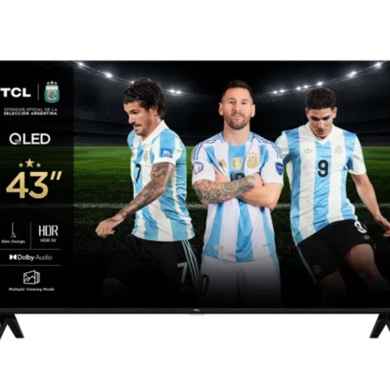 TV 43 SMART TCL QLED FULL HD GOOGLE TV 43S5KF