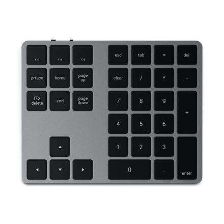 Teclado Numérico | Satechi | ST-XLABKM | Bluetooth 34 teclas gris espacial Teclado Numérico | Satechi | ST-XLABKM | Bluetooth 34 teclas gris espacial