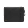 tomtoc defender a13 laptop sleeve 16 black