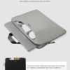 tomtoc theher a21 laptop handbag 3