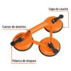 sopapa ventosa triple vidrio truper