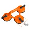 sopapa ventosa triple vidrio truper