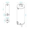 termotanque multigas 120l escorial 120lt de pie conex sup termotanque multigas 120l escorial 120lt de pie conex sup