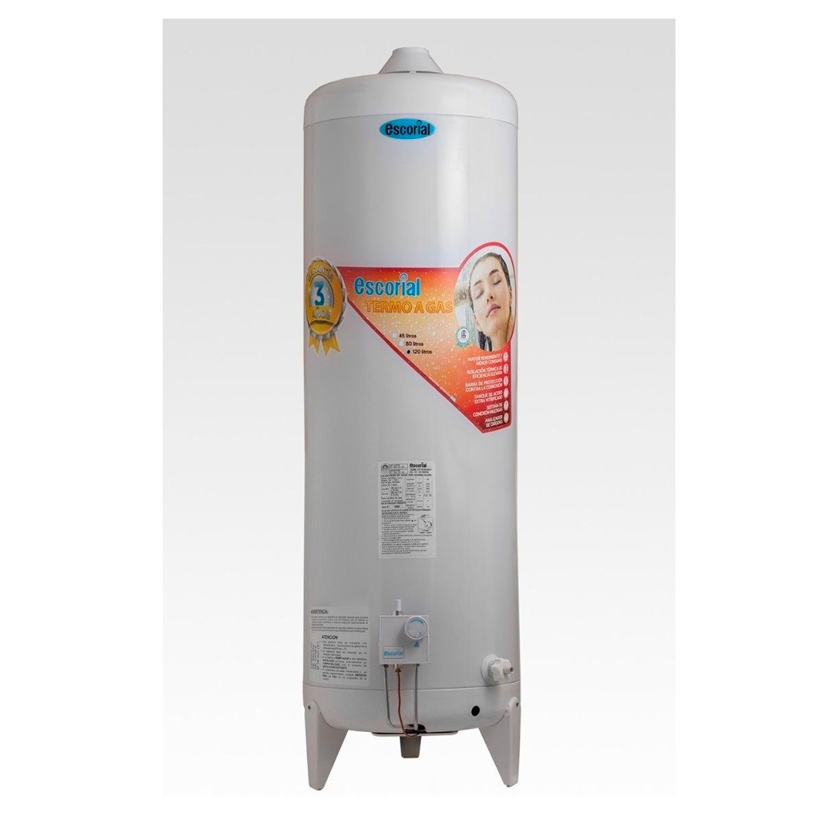 termotanque multigas 120l escorial 120lt de pie conex sup termotanque multigas 120l escorial 120lt de pie conex sup
