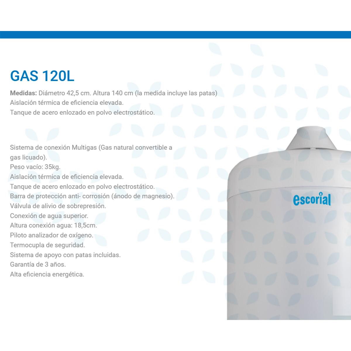 termotanque multigas 120l escorial 120lt de pie conex sup termotanque multigas 120l escorial 120lt de pie conex sup