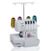 máquina de coser overlock brother 1534d 3 y 4 hilos