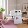 máquina de coser overlock brother 1534d 3 y 4 hilos