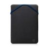 funda para notebook 14″ hp protección reversible negro azul 2f1x4aa
