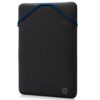 funda para notebook 15″ hp protección reversible negro azul 2f1x7aa