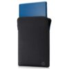 funda para notebook 15″ hp protección reversible negro azul 2f1x7aa
