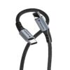 cable de carga y sincronización de datos usb c verbatim 31859 60w 120cm magnetico autoenrrollable, negro cable de carga y sincronización de datos usb c verbatim 31859 60w 120cm magnetico autoenrrollable, negro