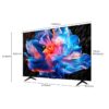 smart tv tcl 65» led 4k v6c 65v6c google tv hdr10 aipq hdmi
