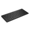 teclado inalámbrico compacto hp 350 multi dispositivos negro 692s8aa