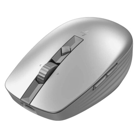 mouse inalámbrico hp 710 plata silencioso recargable 6e6f1aa
