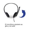auriculares headset verbatim con micrófono stereo