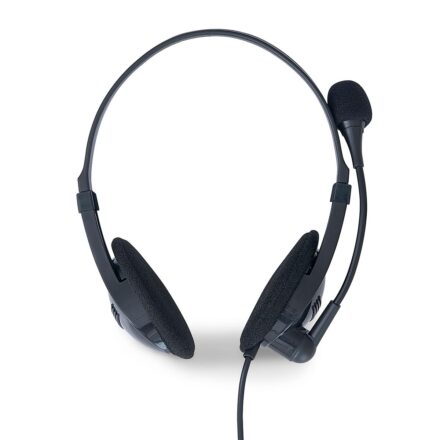 Auriculares Verbatim Con Microfono Y Control Remoto Color Negro