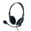 auriculares verbatim con microfono y control remoto color negro