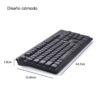 teclado inalámbrico slim verbatim 70738