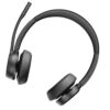 auricular con micrófono poly voyager 4320 + bt dongle – 77y98aa