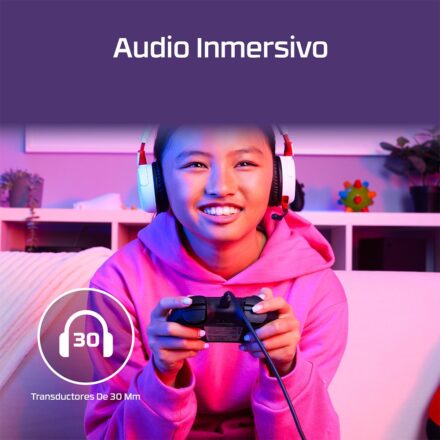 auricular gamer hyperx cloud mini wireless blanco 7g8f2aa