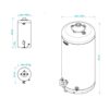 termotanque multigas 80l escorial 80lt de pie conex sup