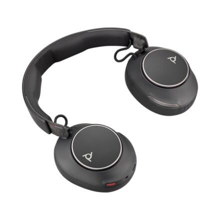 auricular inalámbrico poly voyager surround 80 uc usb c + adaptador usb c a 8g7t9aa
