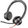 auricular con micrófono poly blackwire 8225 usb a microsoft teams certified + adaptador usb c a 8x225aa
