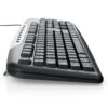 teclado verbatim usb wired multimedia cableado 98109