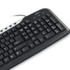 teclado verbatim usb wired multimedia cableado 98109