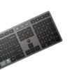 teclado inalámbrico recargable hp 720 multi dispositivos negro 9t5b1aa