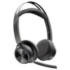 Auricular con Micrófono Poly Voyager Focus 2 BT Teams Certified + Adaptador y Soporte de Carga 9T9J6AA