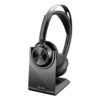 auricular con micrófono poly voyager focus 2 bt teams certified + adaptador y soporte de carga 9t9j6aa auricular con micrófono poly voyager focus 2 bt teams certified + adaptador y soporte de carga 9t9j6aa