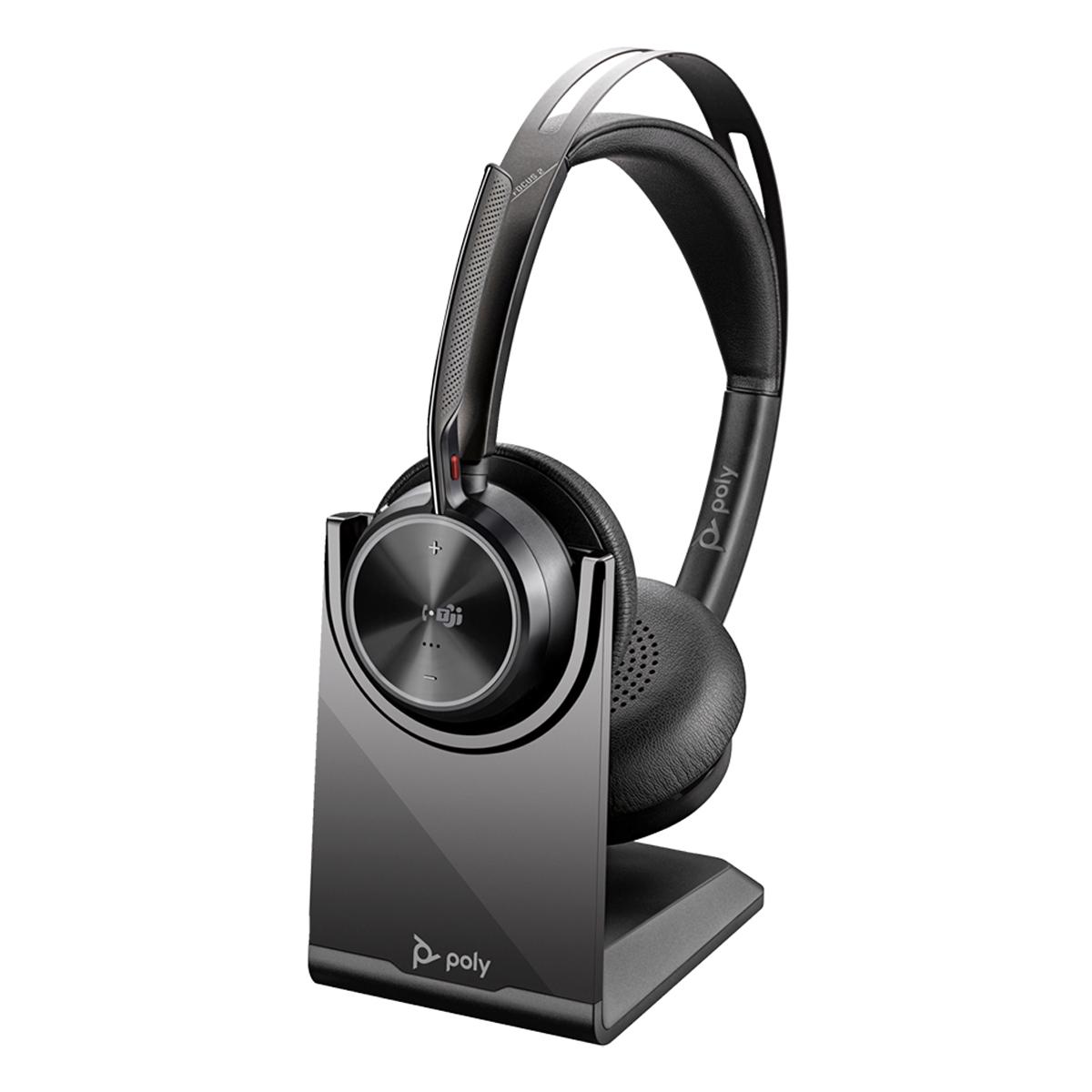 auricular con micrófono poly voyager focus 2 bt teams certified + adaptador y soporte de carga 9t9j6aa auricular con micrófono poly voyager focus 2 bt teams certified + adaptador y soporte de carga 9t9j6aa