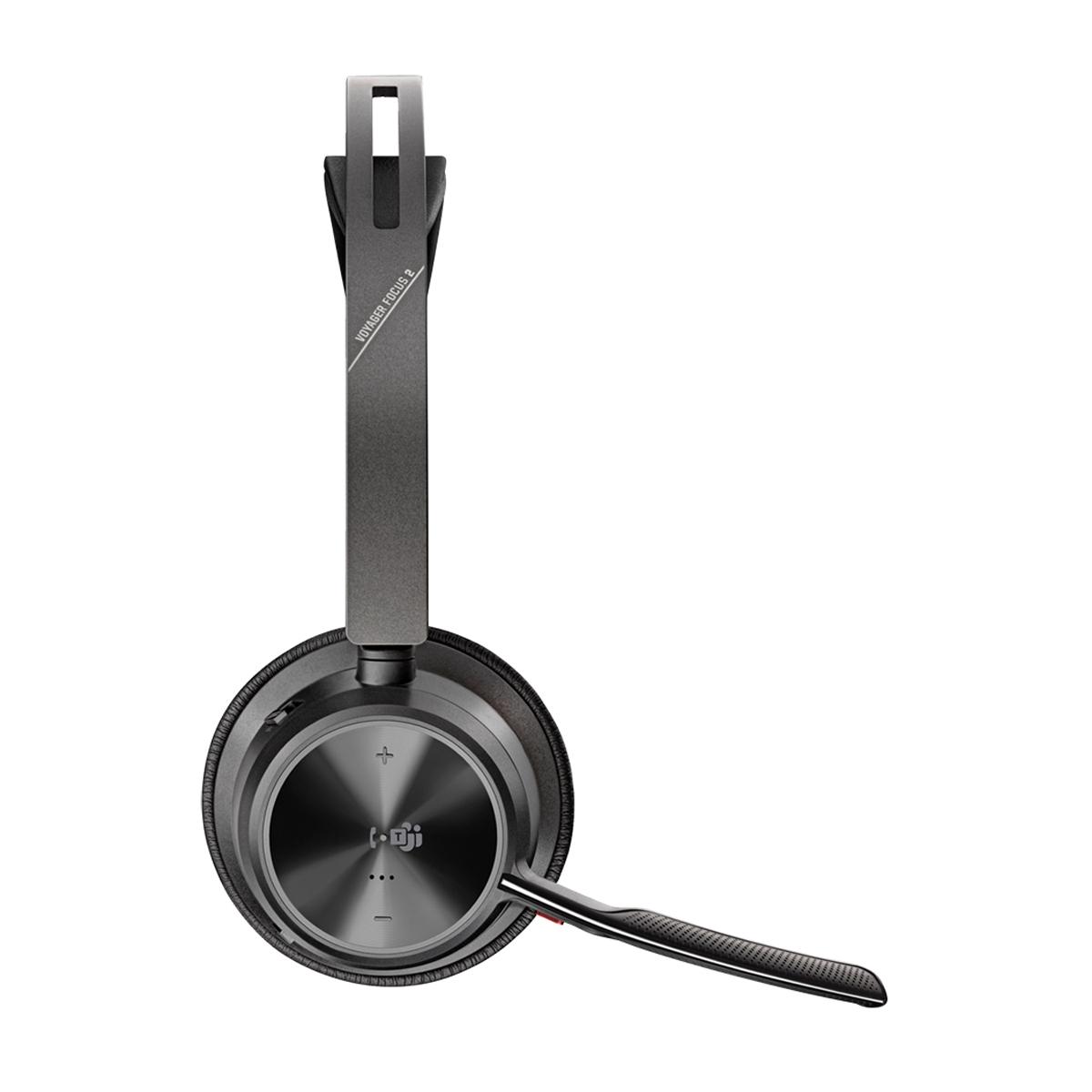 auricular con micrófono poly voyager focus 2 bt teams certified + adaptador y soporte de carga 9t9j6aa auricular con micrófono poly voyager focus 2 bt teams certified + adaptador y soporte de carga 9t9j6aa
