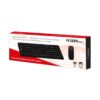 set teclado y mouse argom tech español inalámbrico kb 7436
