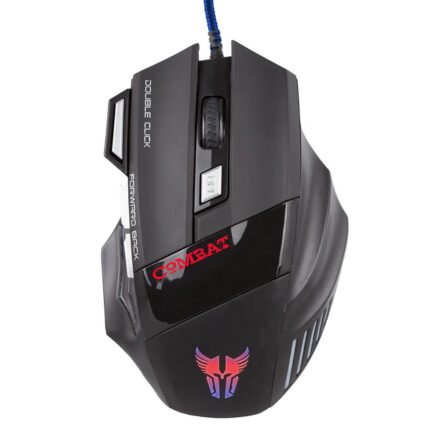 Mouse | ARGOMTECH MS42 | USB con cable 3200 DPI 7 botones multicolor